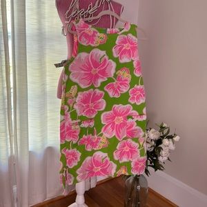 Lily Pulitzer pink floral dress